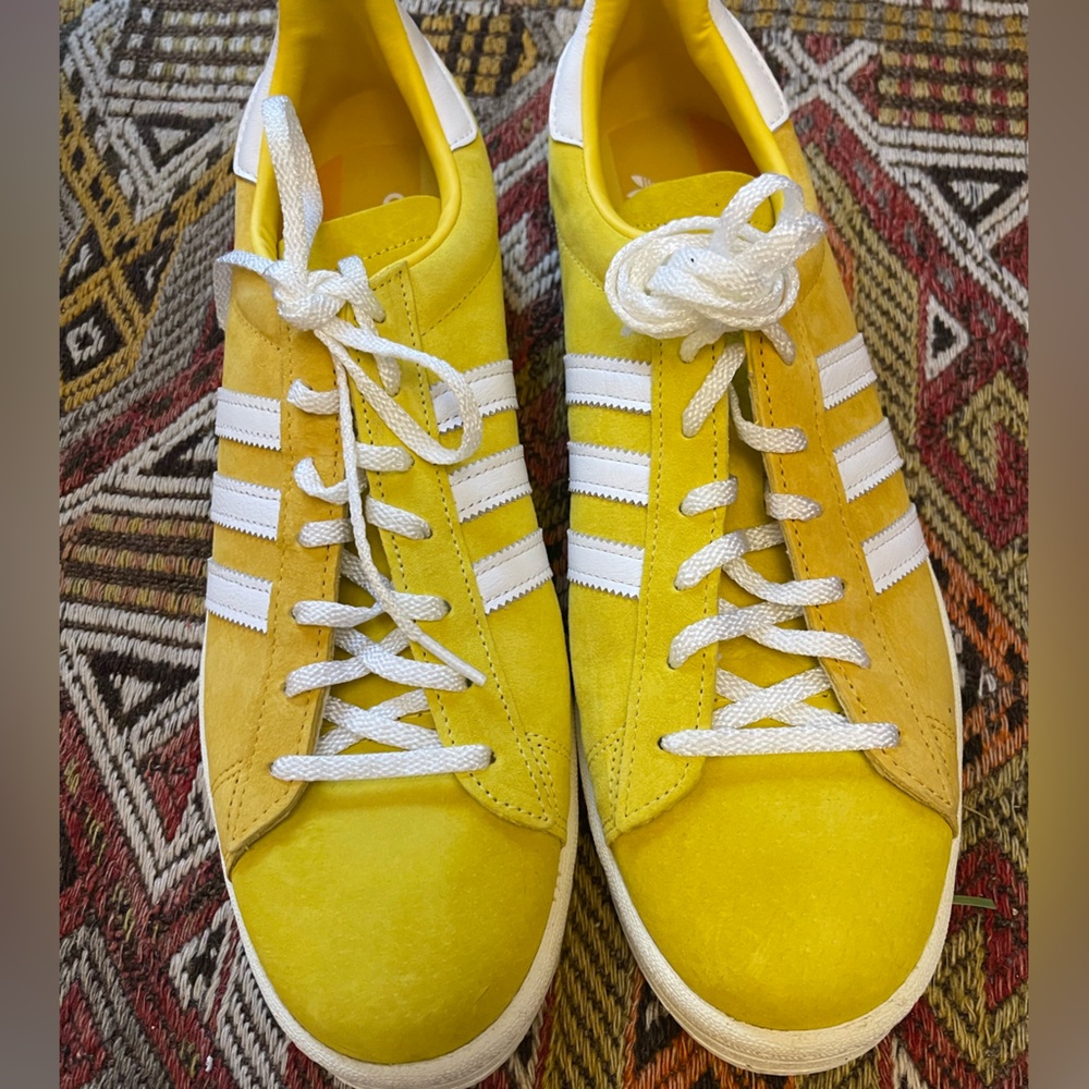Men’s Adidas size 11.5 Campus 80 sneaker, two tone, worn once for wedding